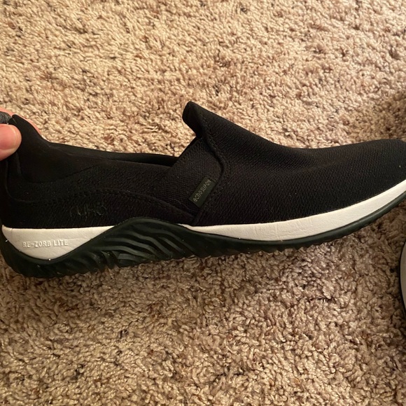 Women's Black Slip-On Shoes - Picture 2 of 7